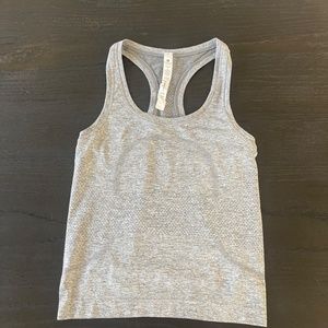 lululemon Swiftly Tech Racerback Tank, Size 2, Gray